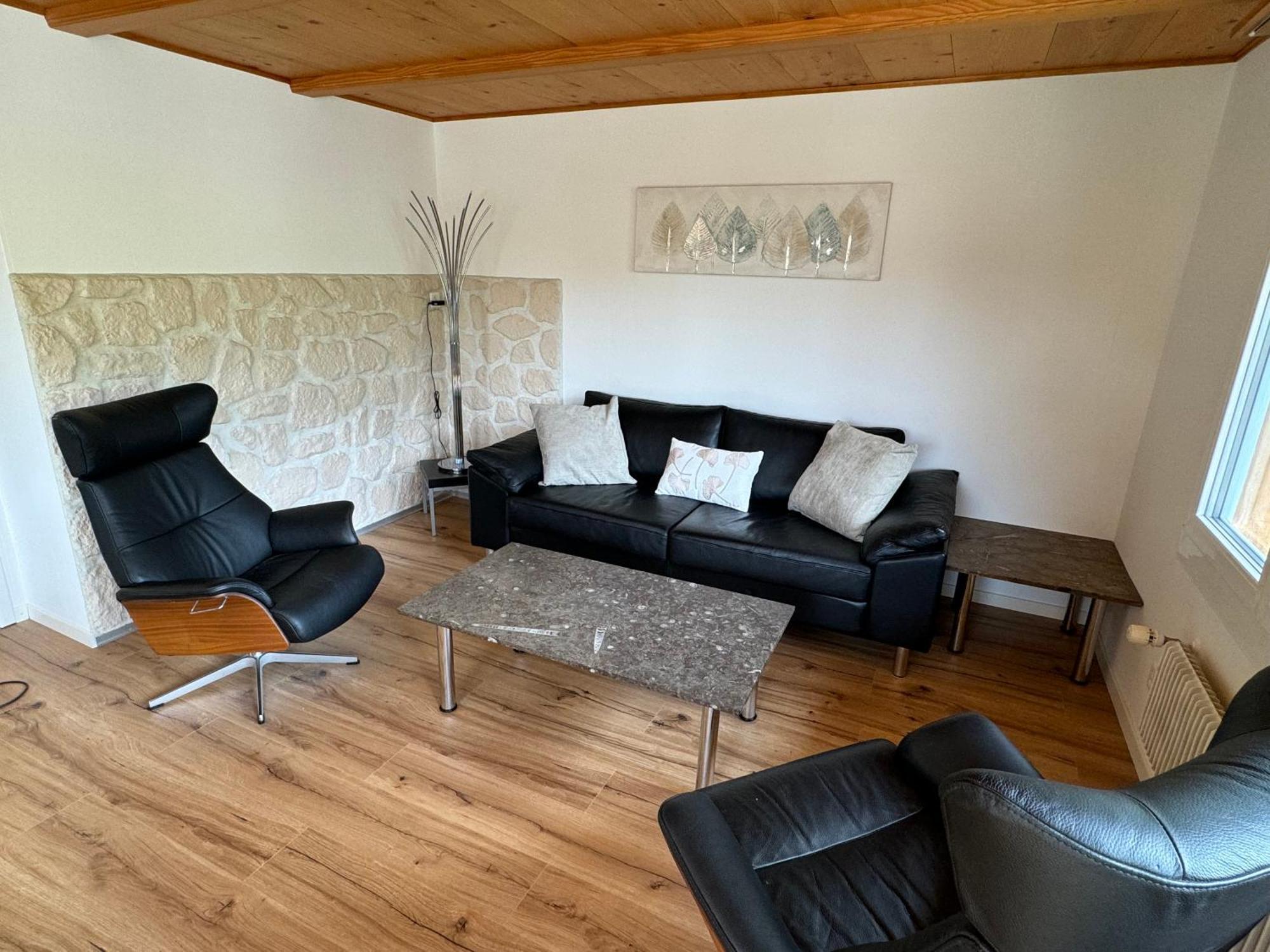 See Und Berge Family Faulensee Exterior foto